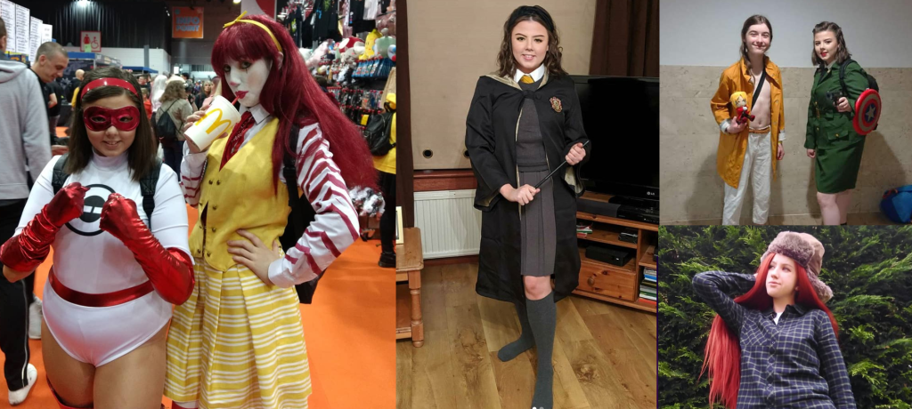 Images of cosplayers